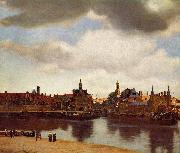 Johannes Vermeer View on Delft. Sweden oil painting artist